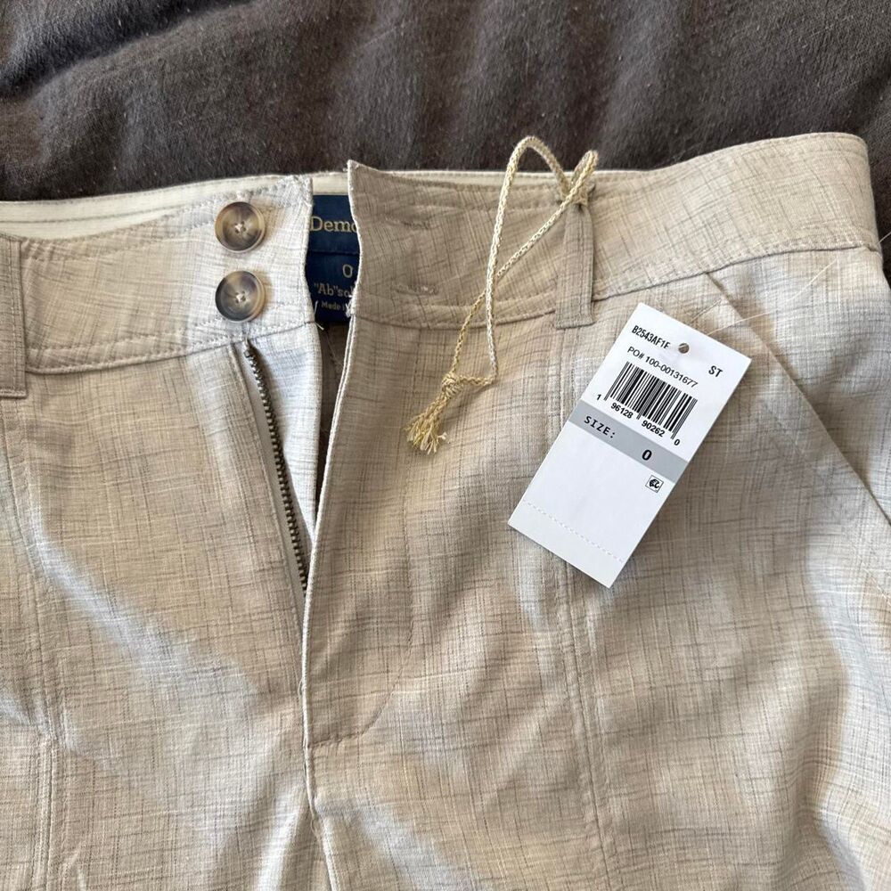 Democracy Women's Cream and Tan Trousers